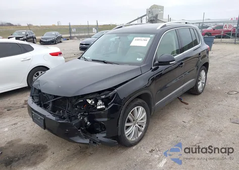 2015 Volkswagen Tiguan Se из США, поврежденный, VIN WVGBV7AX3FW556674